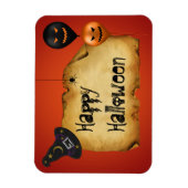 Halloween Old Parchment Gruß Magnet (Vertikal)