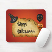 Halloween Old Parchment Gruß Mousepad (Mit Mouse)
