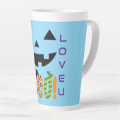 HALLOWEEN OLOURFUL LIEBE BOO MILCHTASSE (Rechte Ecke)