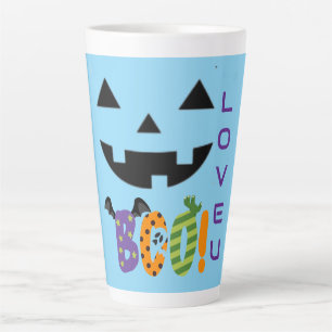 HALLOWEEN OLOURFUL LIEBE BOO MILCHTASSE