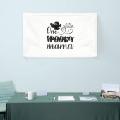Halloween One Spooky Mama Geburtstag Banner (Messeveranstaltung)