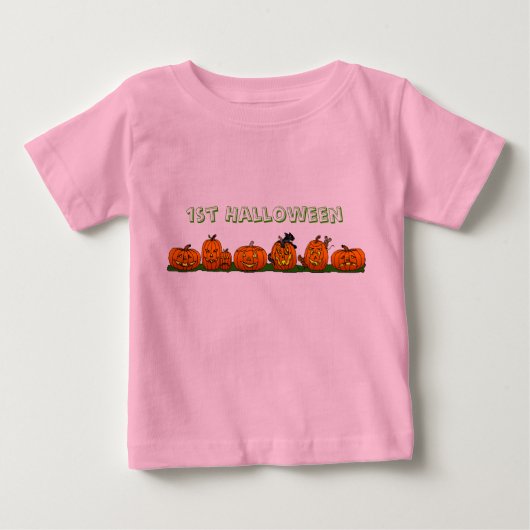 Halloween Onsie Baby T-shirt (Vorderseite)