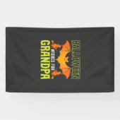 Halloween Opa Fledermaus Hexe Wünsche Banner (Horizontal)