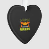 Halloween Opa Fledermaus Hexe Wünsche Ornament (Vorderseite)