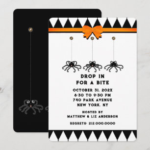 Halloween Open House Einladung