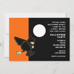Halloween Open House Einladung