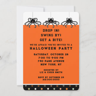 Halloween Open House Einladung