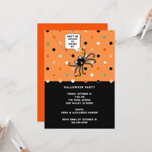 Halloween Open House Einladung