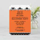 Halloween-Open House Einladung (Stehend Vorderseite)