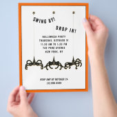Halloween-Open-House-Flugblatt Flyer (Hand)
