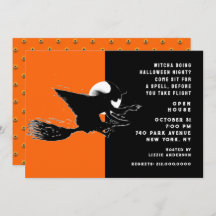 Halloween Open House Invitation