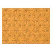 Halloween Orange Black Spiders Webkobwebseiten Tischdecke (Vorderseite (Horizontal))