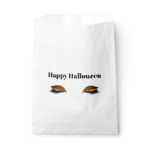 Halloween Orange Glitzy Eyes