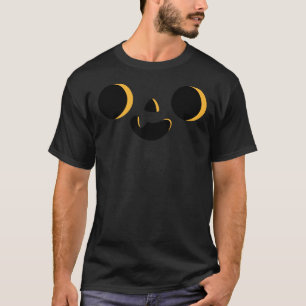Halloween Orange Happy Cool Pumpkin Face Emoji By T-Shirt