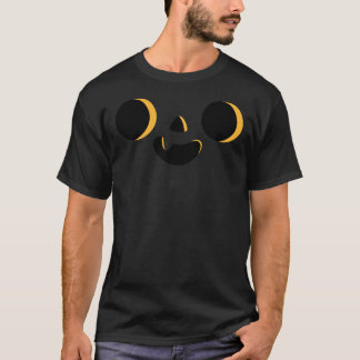 Halloween Orange Happy Cool Pumpkin Face Emoji By T-Shirt