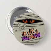 Halloween Orange ID685 Button (Vorne & Hinten)