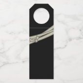 Halloween Orange ID685 Flaschenanhänger (Rückseite)