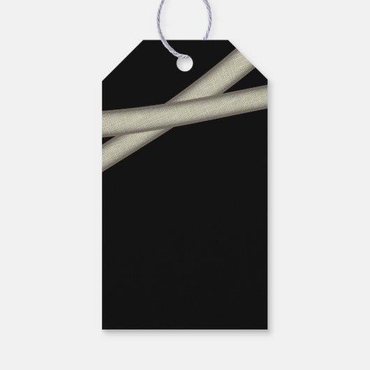 Halloween Orange ID685 Geschenkanhänger (Rückseite)