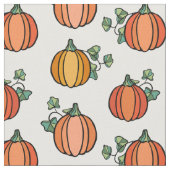 Halloween Orange Pumpkin Pattern Stoff (Nahaufnahme)