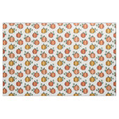 Halloween Orange Pumpkin Pattern Stoff (Fat Quarter (45,7 x 55,9 cm))