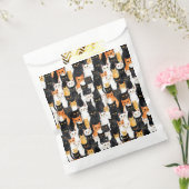 Halloween Orange Schwarz-weiß Cats Geschenktütchen (Versiegelt)