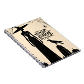 Halloween-Orange-SpiralNotebook Notizblock (Rechte Seite)