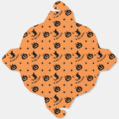 Halloween Orange Spooky Pumpkin Hexe Geschenkschachtel (Ungefaltet)