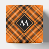 Halloween Orange Tartan Geschenkschachtel (Oben)