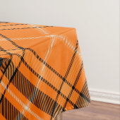 Halloween Orange Tartan Tischdecke (Beispiel)