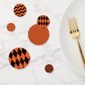 Halloween Orange und Black | Gemischt Konfetti (Gruppe)