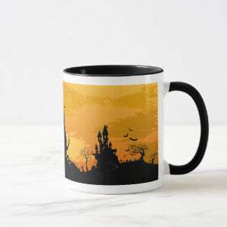 Halloween-Orangen-Tasse Tasse