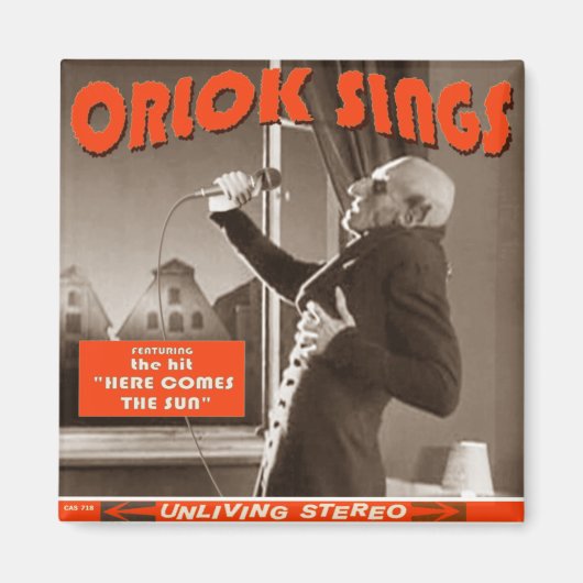 Halloween: Orlok singt! Magnet (Vorne)