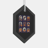 Halloween Ornament Aus Glas (Vorderseite Rechts)