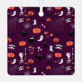 Halloween Ornament Aus Metall (Rückseite)