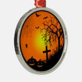 Halloween Ornament Aus Metall (Rechts)