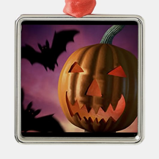 Halloween Ornament Aus Metall (Vorne)