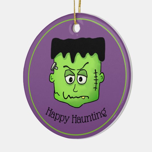 Halloween-Ornament Keramik Ornament (Links)
