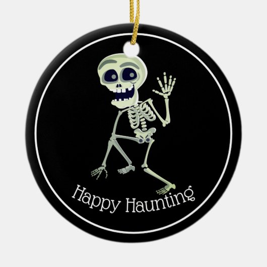 Halloween-Ornament Keramik Ornament (Vorne)