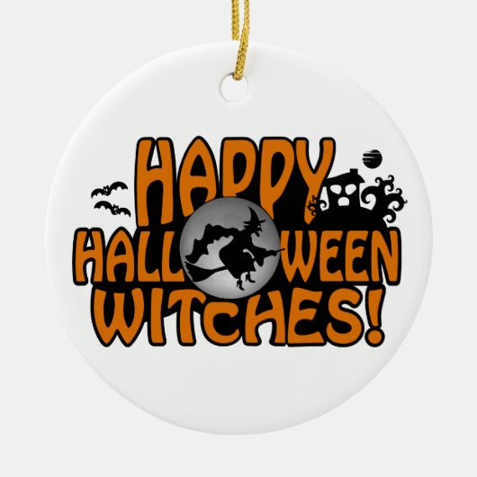 Halloween-Ornament Keramikornament (Vorne)