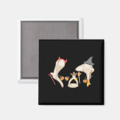 Halloween Ossicle Audiology Audiologist Student En Magnet (Vorderseite/Rückseite)