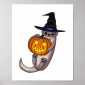 Halloween Otter Poster (Vorne)