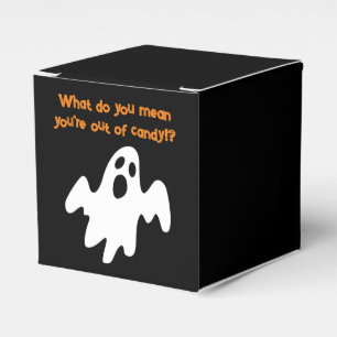 Halloween Out of Candy Funny Ghost Geschenkschachtel