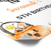 Halloween Outdoor Signs Poster (Ecke)