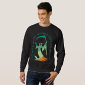Halloween Outfit for a Skeleton Lover Sweatshirt (Vorne ganz)