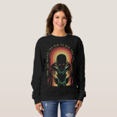 Halloween Outfit for a Vampire Lover Sweatshirt (Vorne ganz)