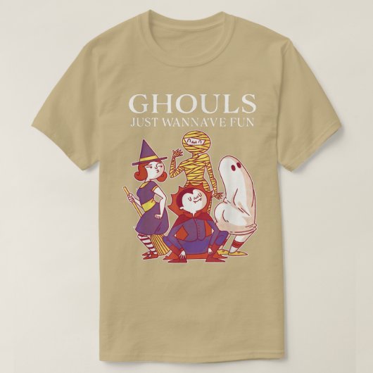 Halloween Outfit Ghouls Wanna hat Spaß 277 T-Shirt (Design vorne)