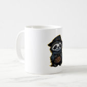 Halloween Oversifizierter T - Shirt Kaffeetasse (Vorderseite Links)