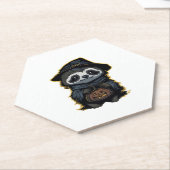 Halloween Oversifizierter T - Shirt Untersetzer (angewinkelt)