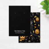 Halloween Owl Earring Display Card (Schreibtisch)