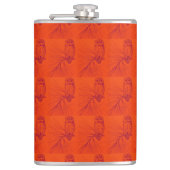 Halloween Owl Flask Flachmann (Vorderseite)